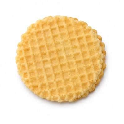 Zitronen Knusperwaffeln